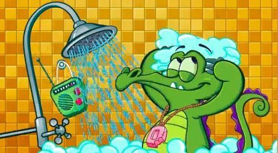 鳄鱼爱洗澡1