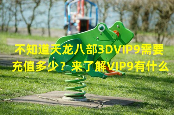 不知道天龙八部3DVIP9需要充值多少？来了解VIP9有什么特权吧！(2游戏内VIP等级解析)(游戏内VIP等级解析))