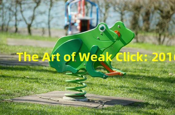 The Art of Weak Click: 2016 Dream Mobile Games That Will Leave You Spellbound